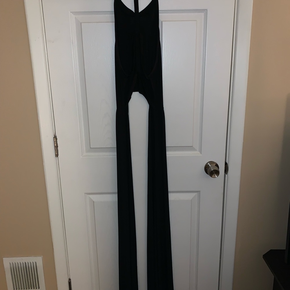 Halter open back split top - Picture 2 of 4